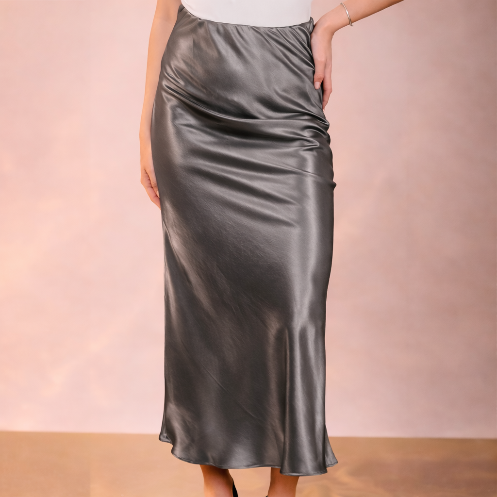 Satin Maxi Skirt