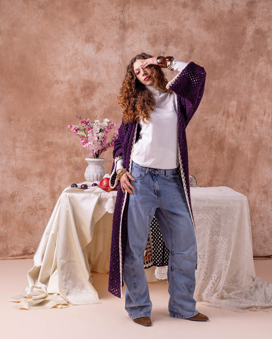 Boho Mosaic Cardigan