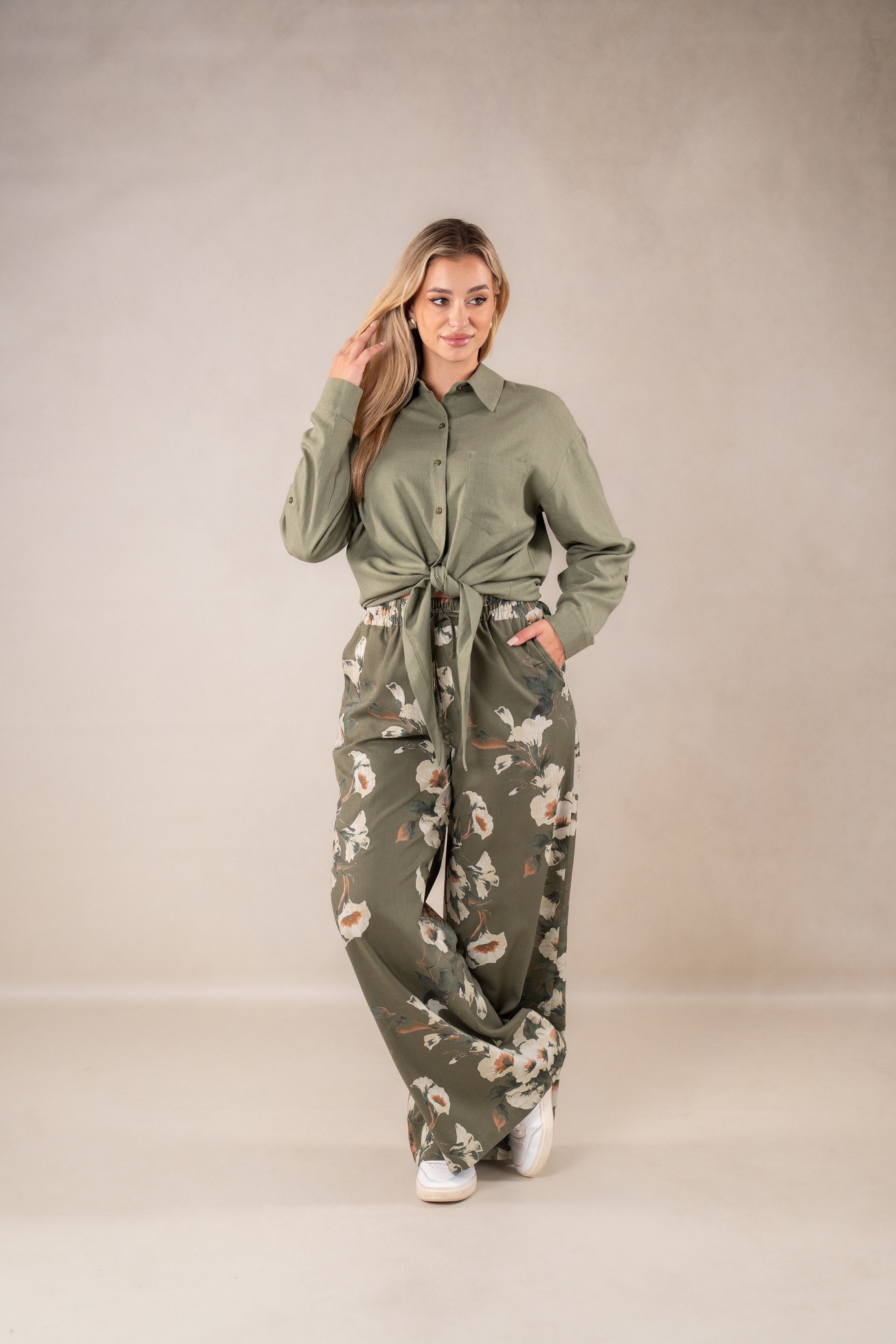 Tie-Front Lounge Set