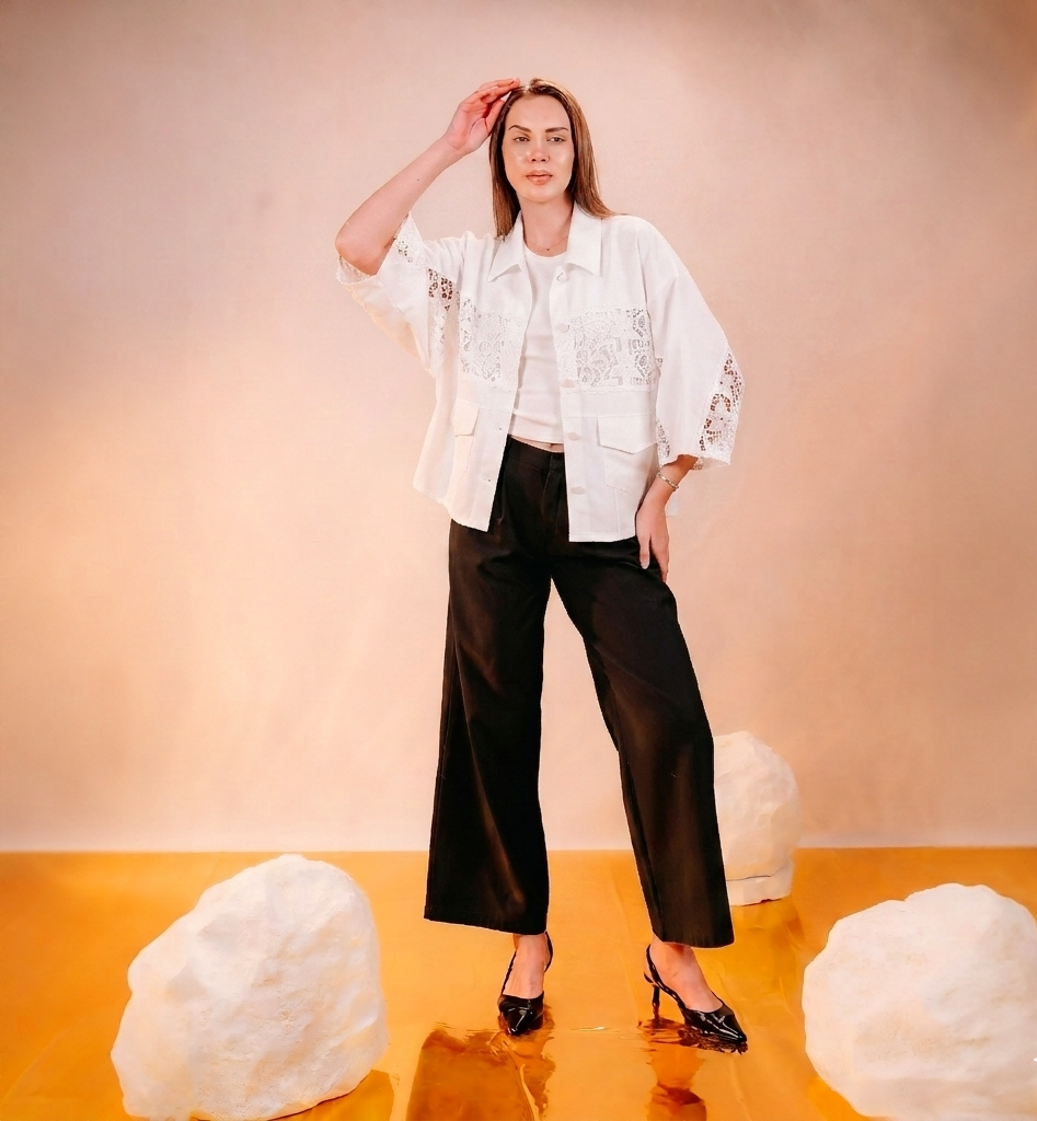 Guipure Blouse