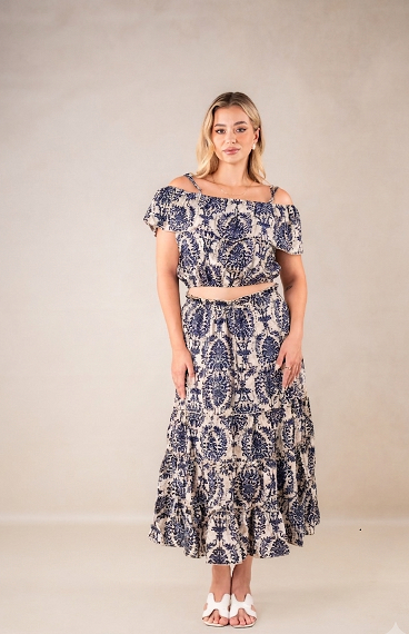 Aria Damask Co-Ord Set