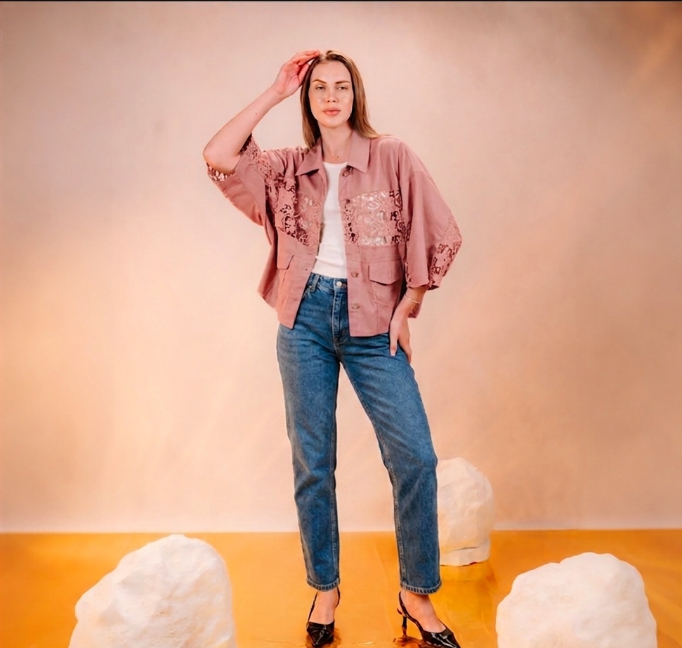 Guipure Blouse