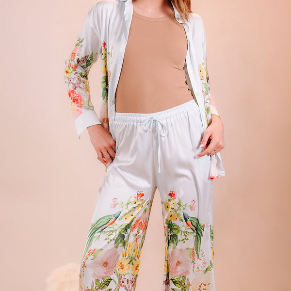 Azha Satin Suit