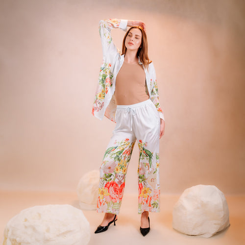 Azha Satin Suit