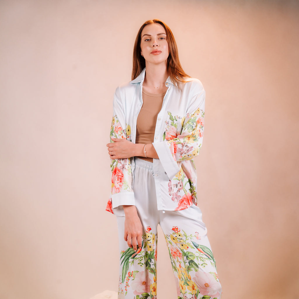 Azha Satin Suit