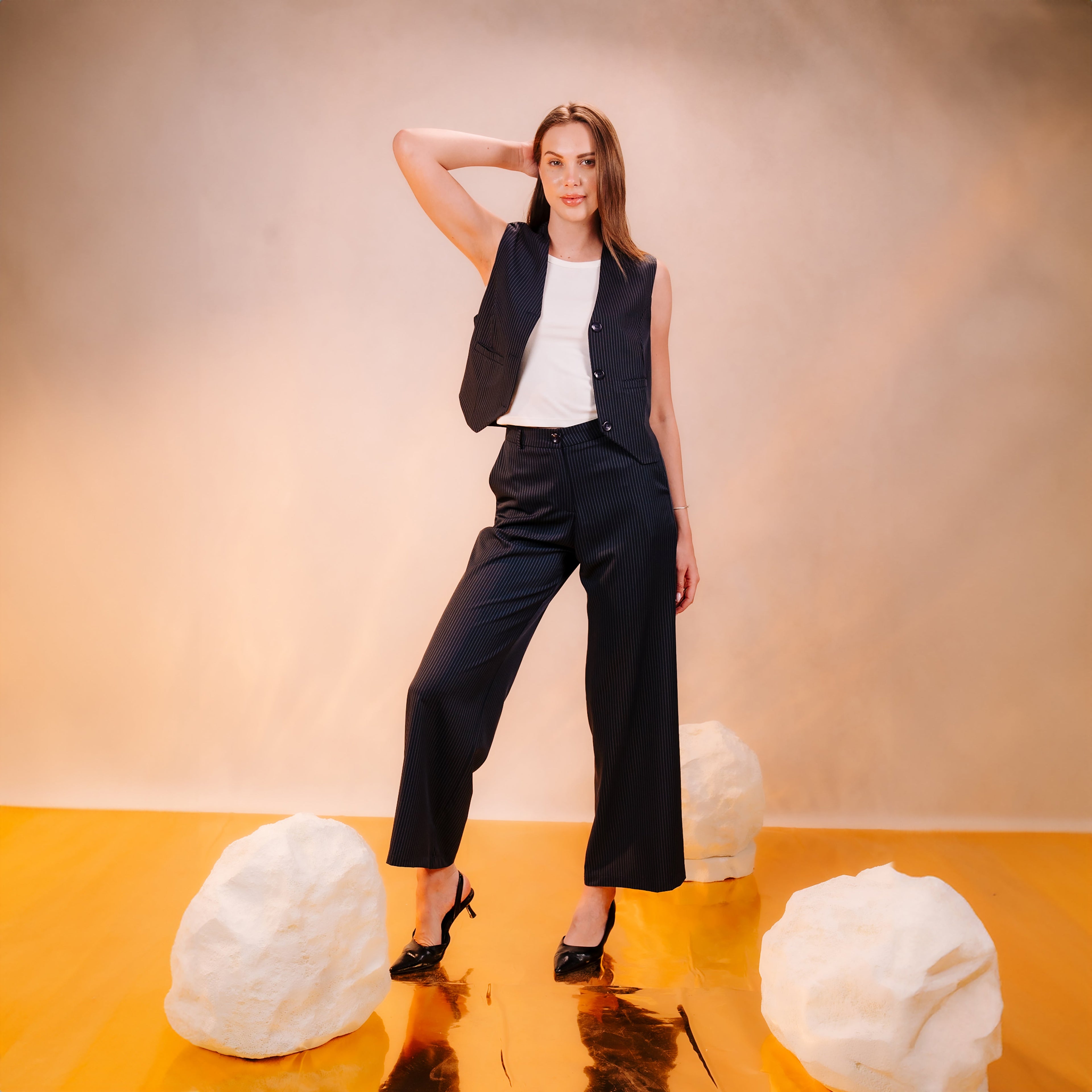 Power Stripe  Pants