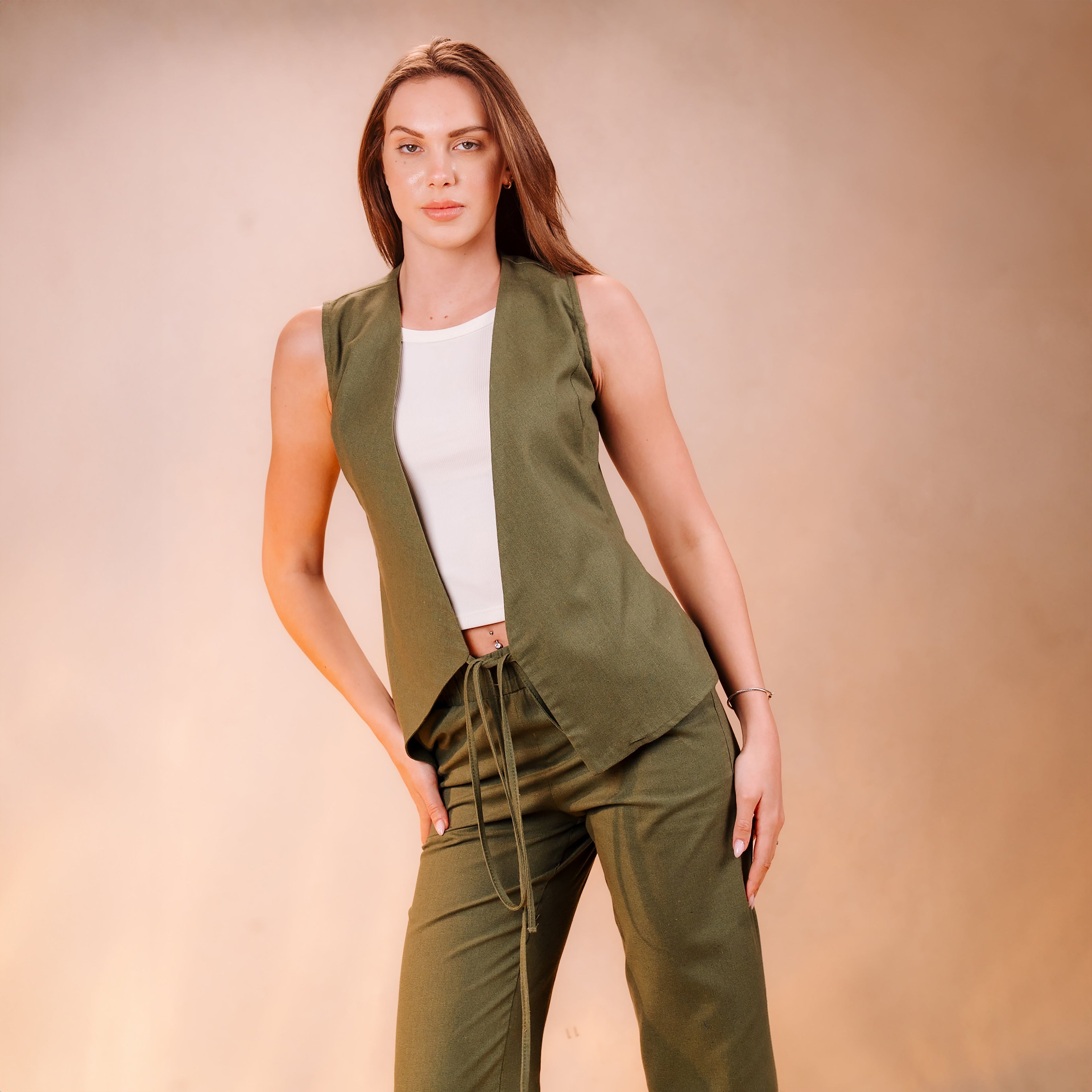 Linen Fit Suit