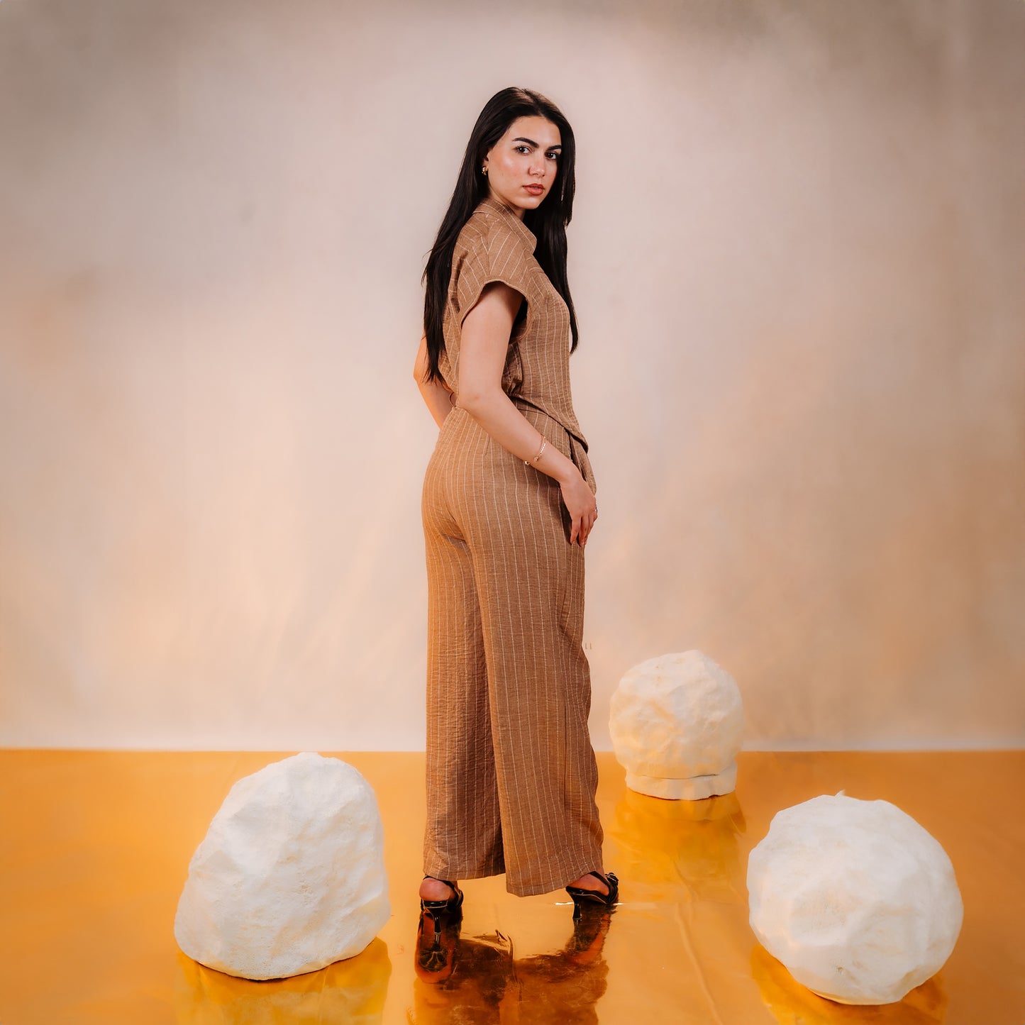 Zoya print stripe Set