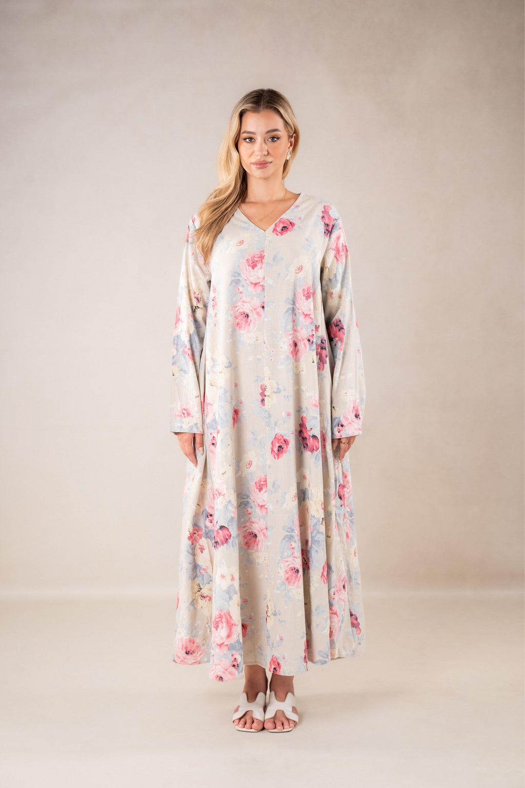 Rose Belle Flowing Maxi Dress