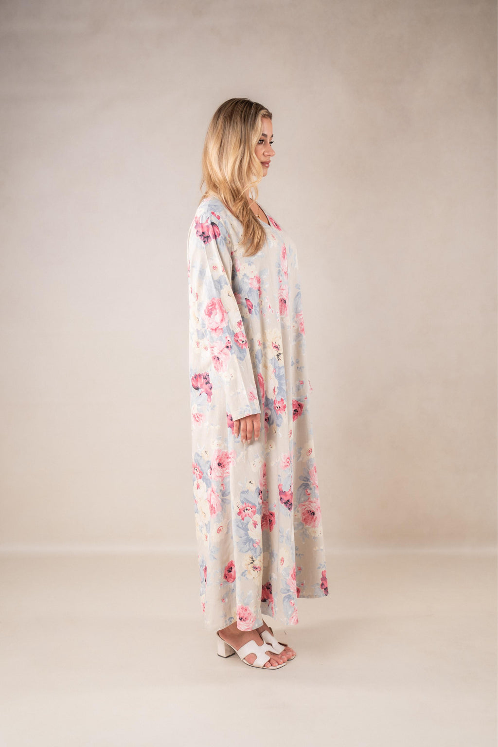 Rose Belle Flowing Maxi Dress