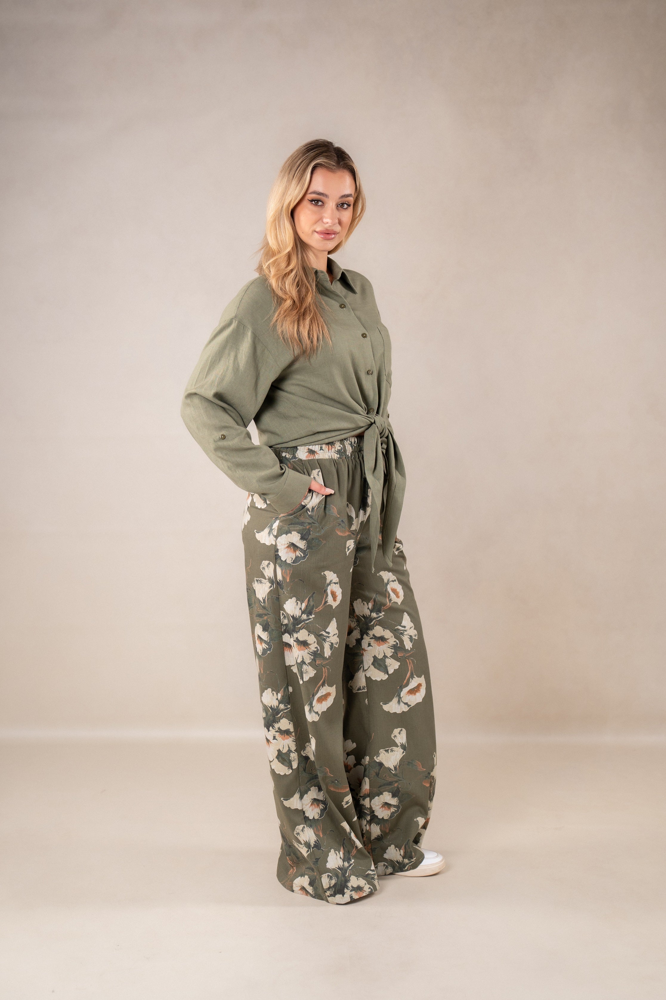 Tie-Front Lounge Set
