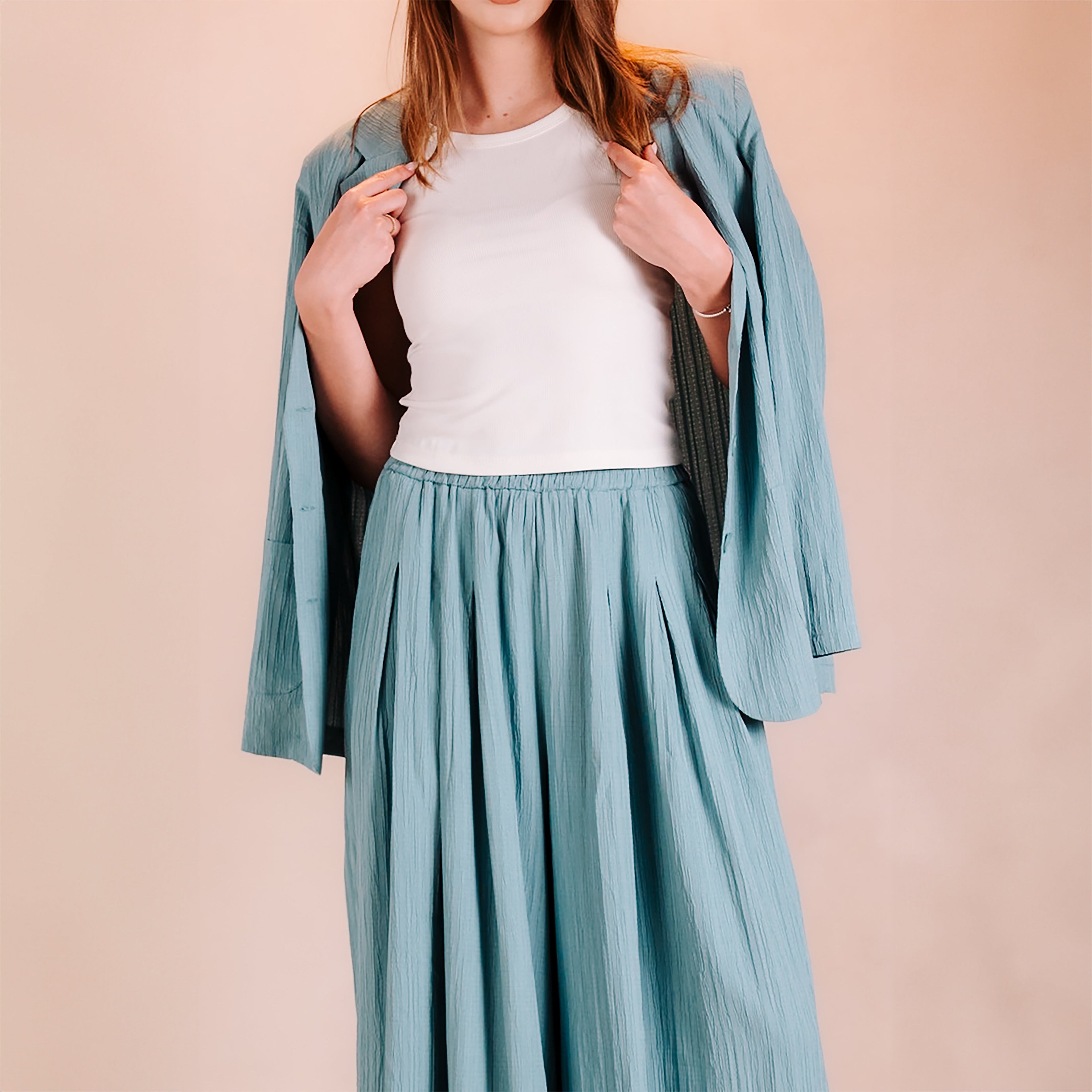 Urban Wide Pants Suit