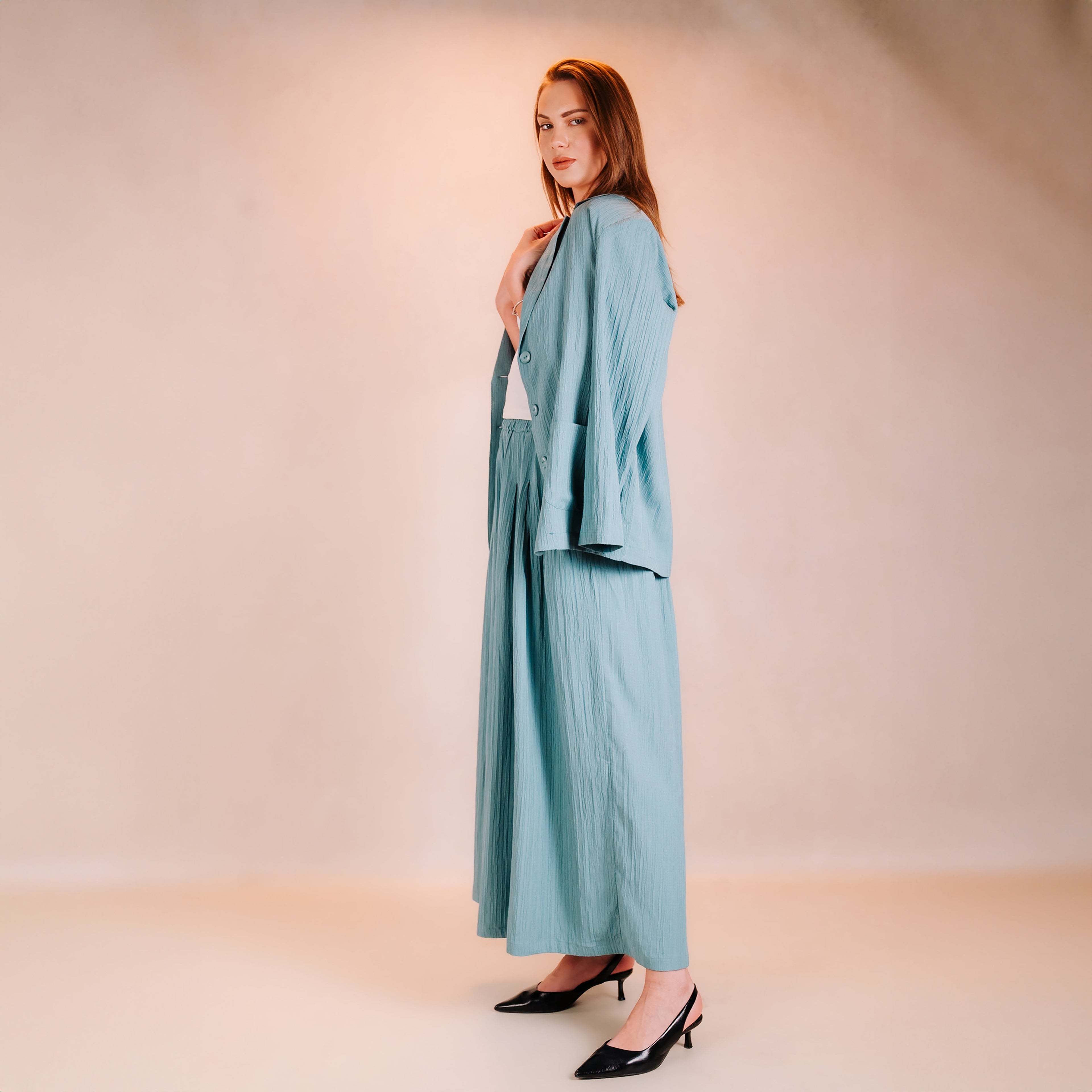 Urban Wide Pants Suit