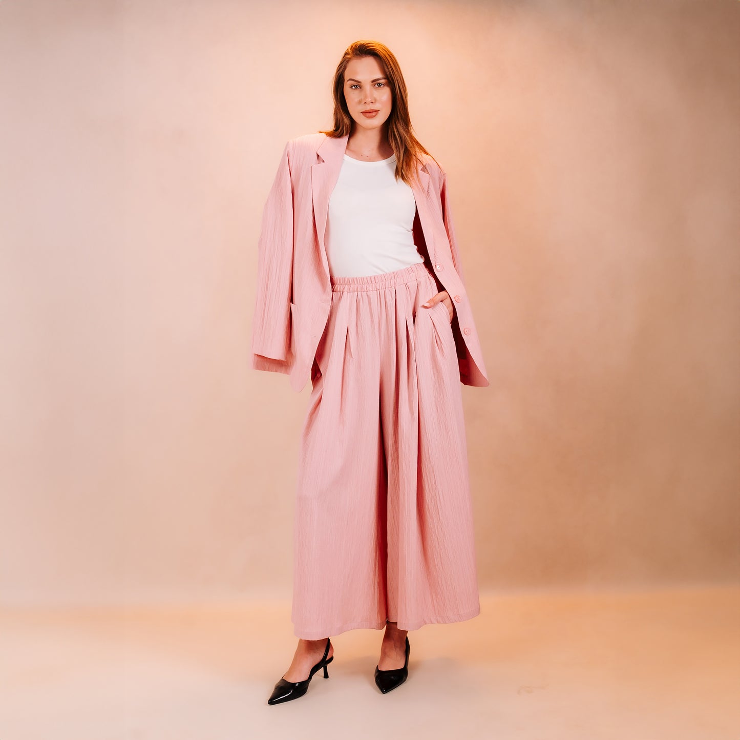 Urban Wide Pants Suit