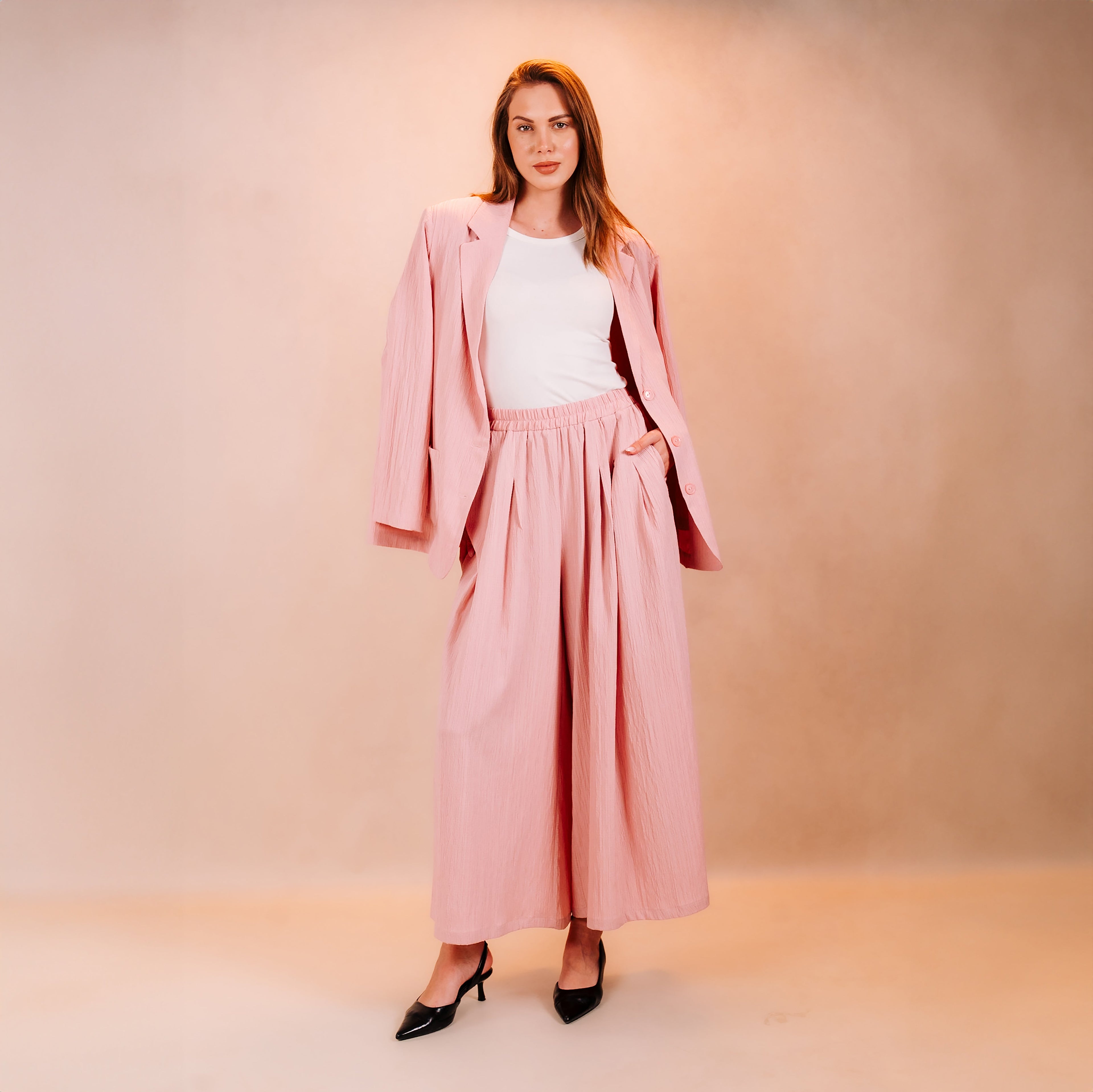 Urban Wide Pants Suit
