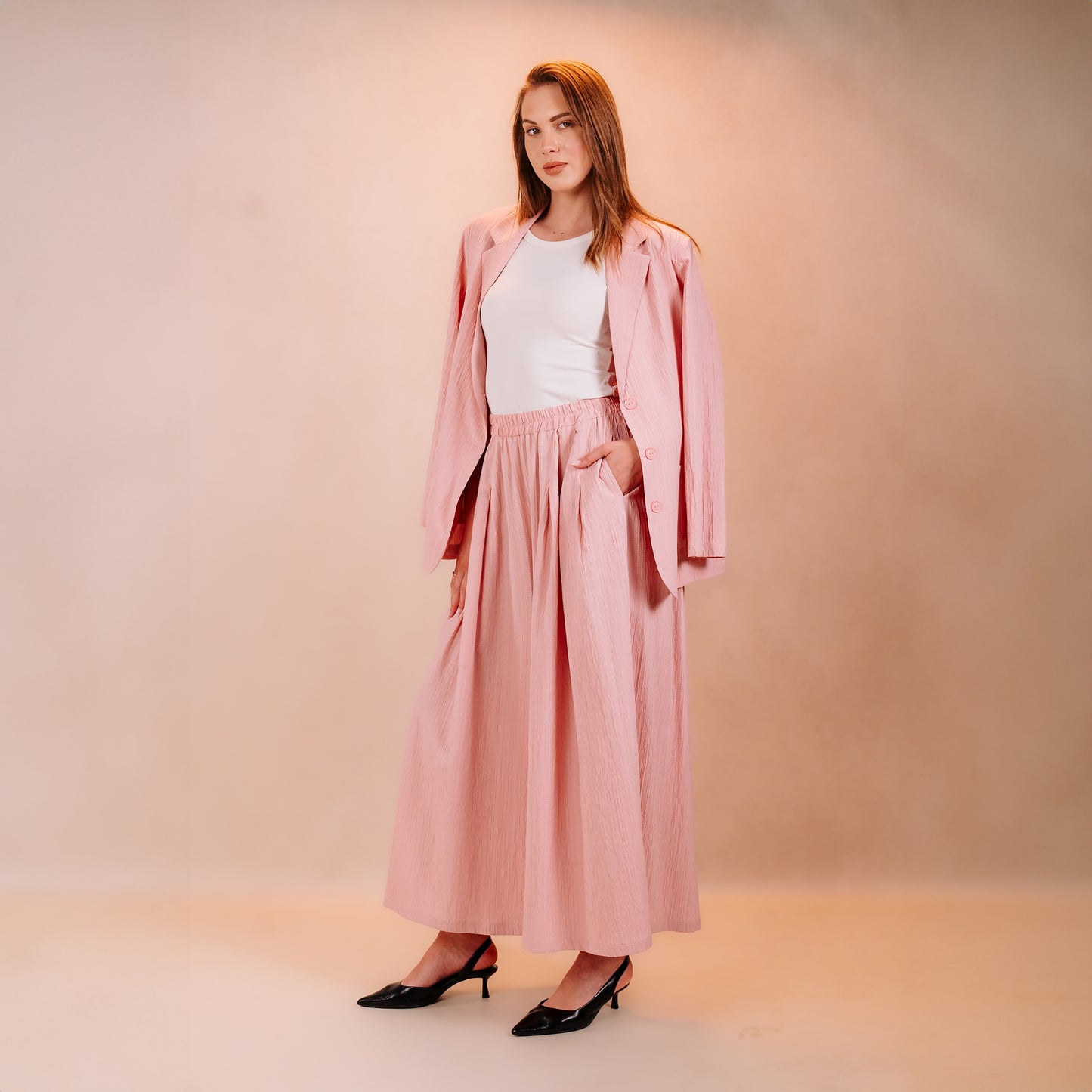 Urban Wide Pants Suit