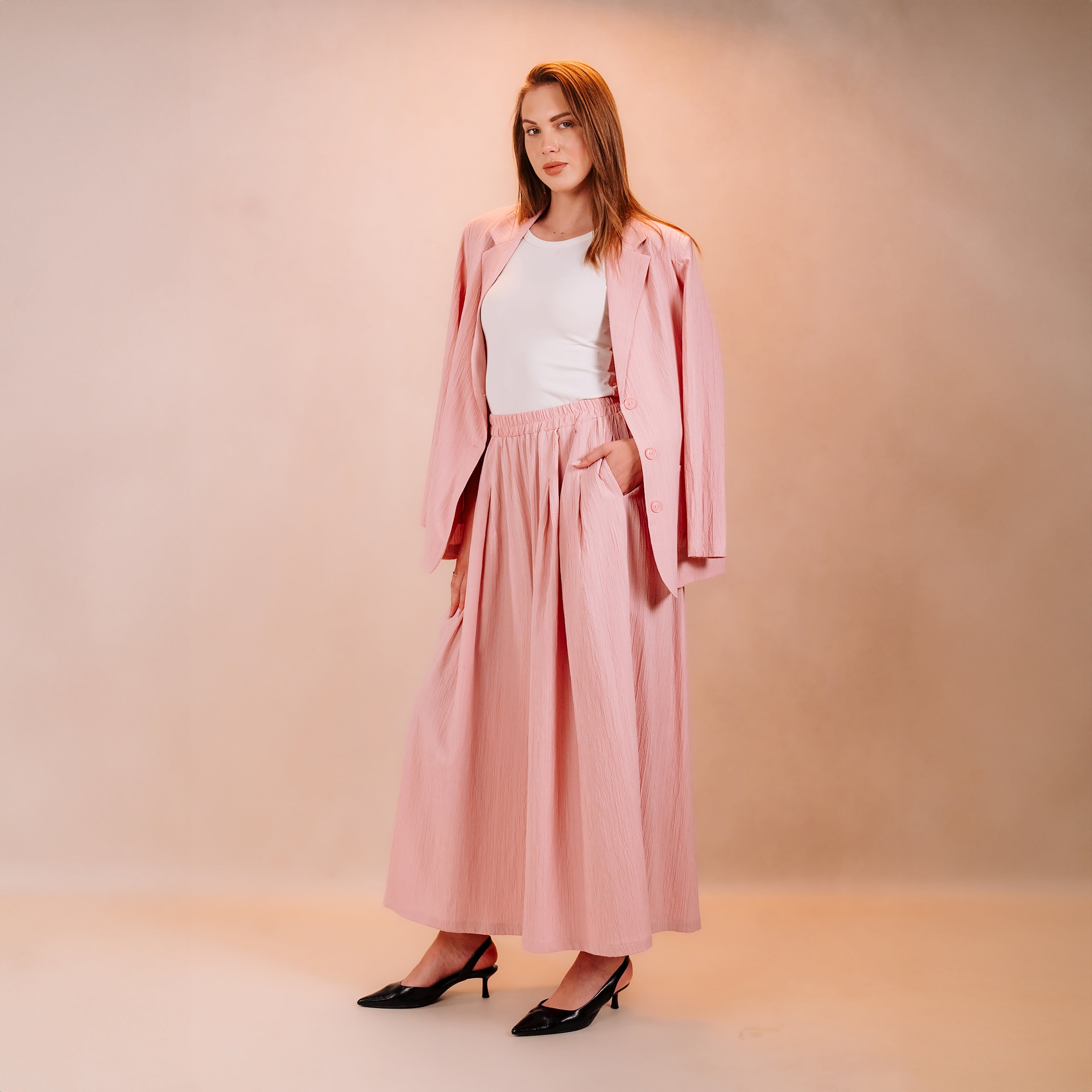 Urban Wide Pants Suit