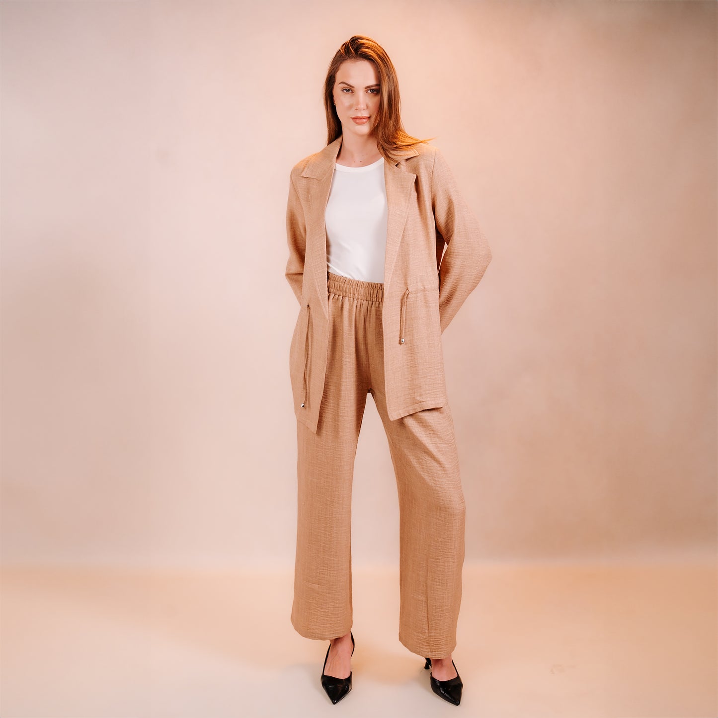 Linen Over Size Shirt