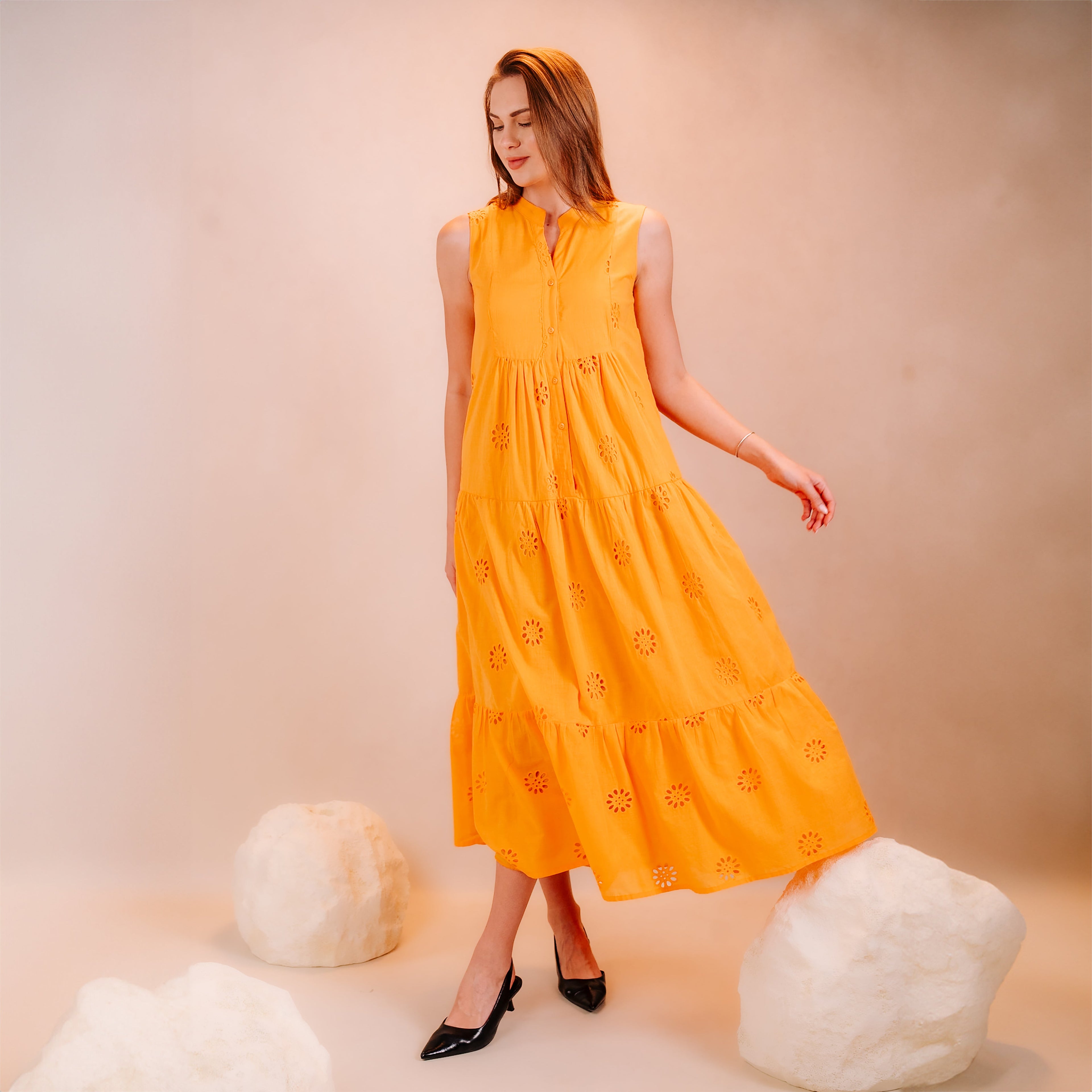 Graceful Tiered Dress