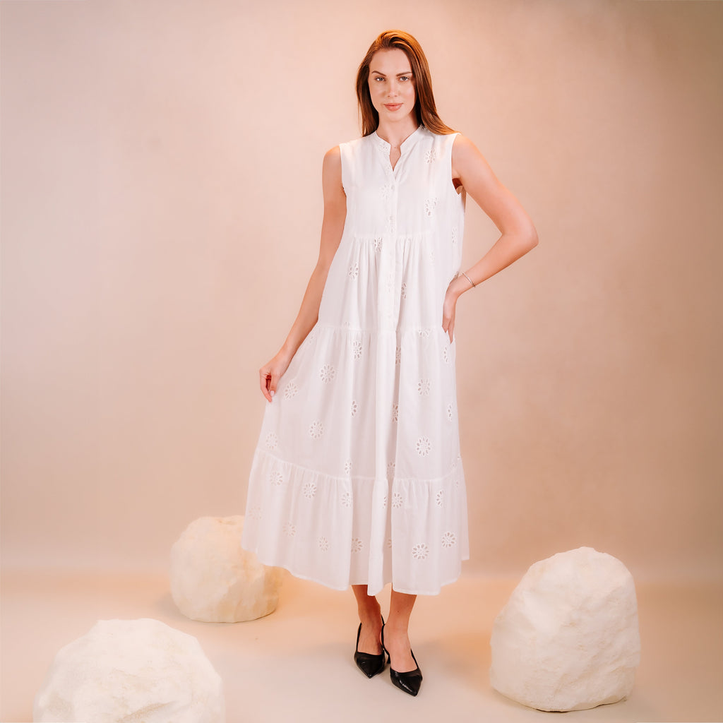 Graceful Tiered Dress
