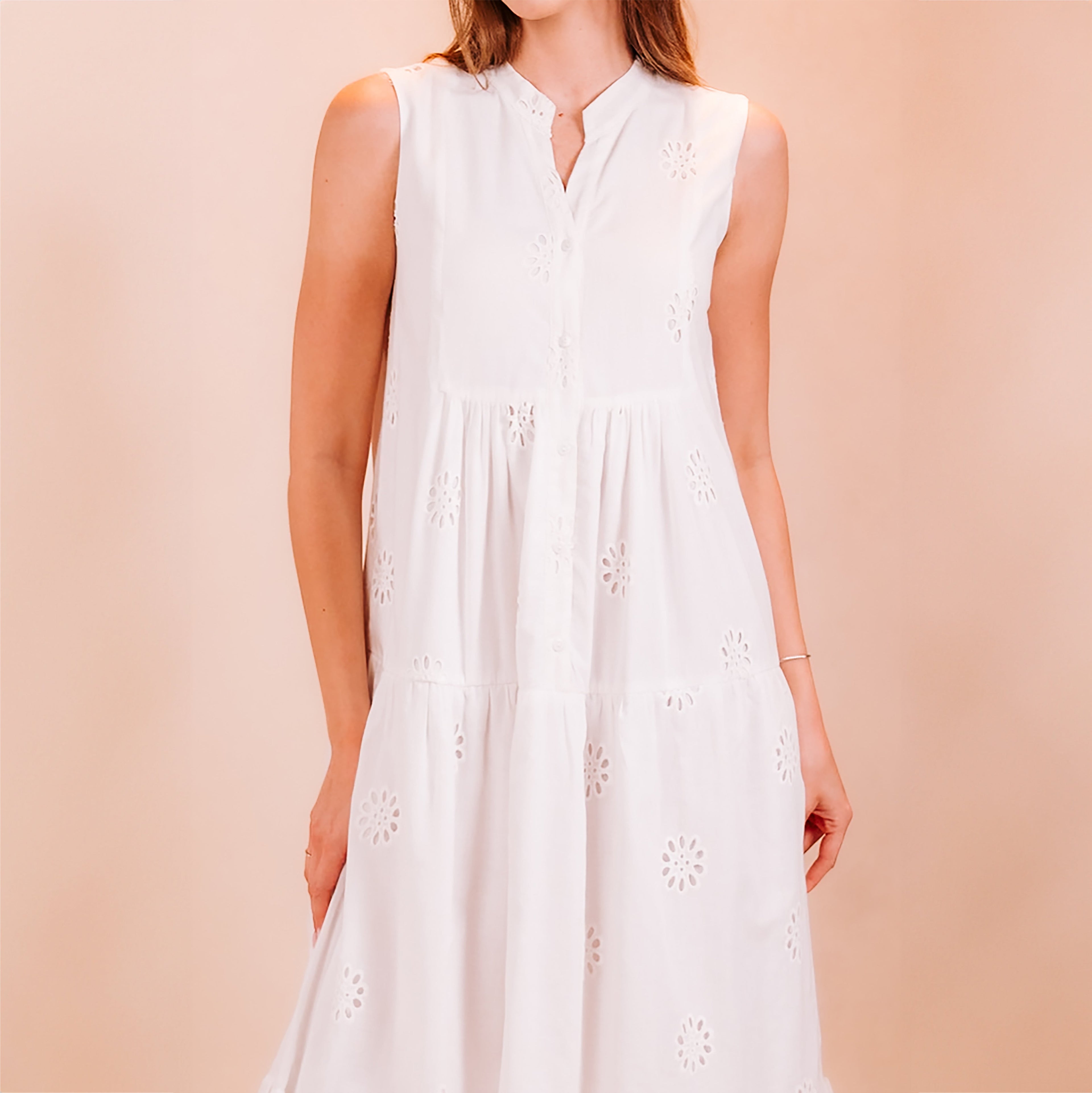 Graceful Tiered Dress