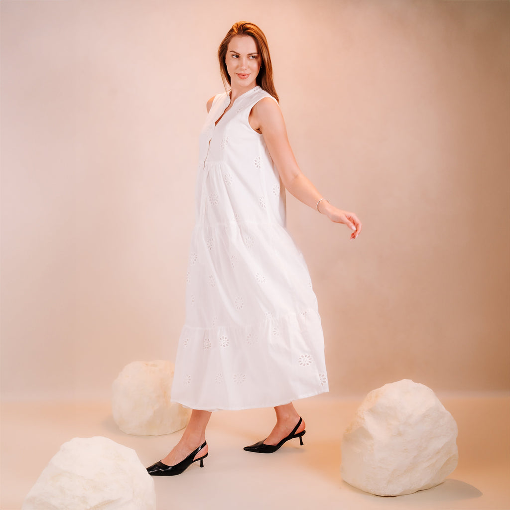 Graceful Tiered Dress