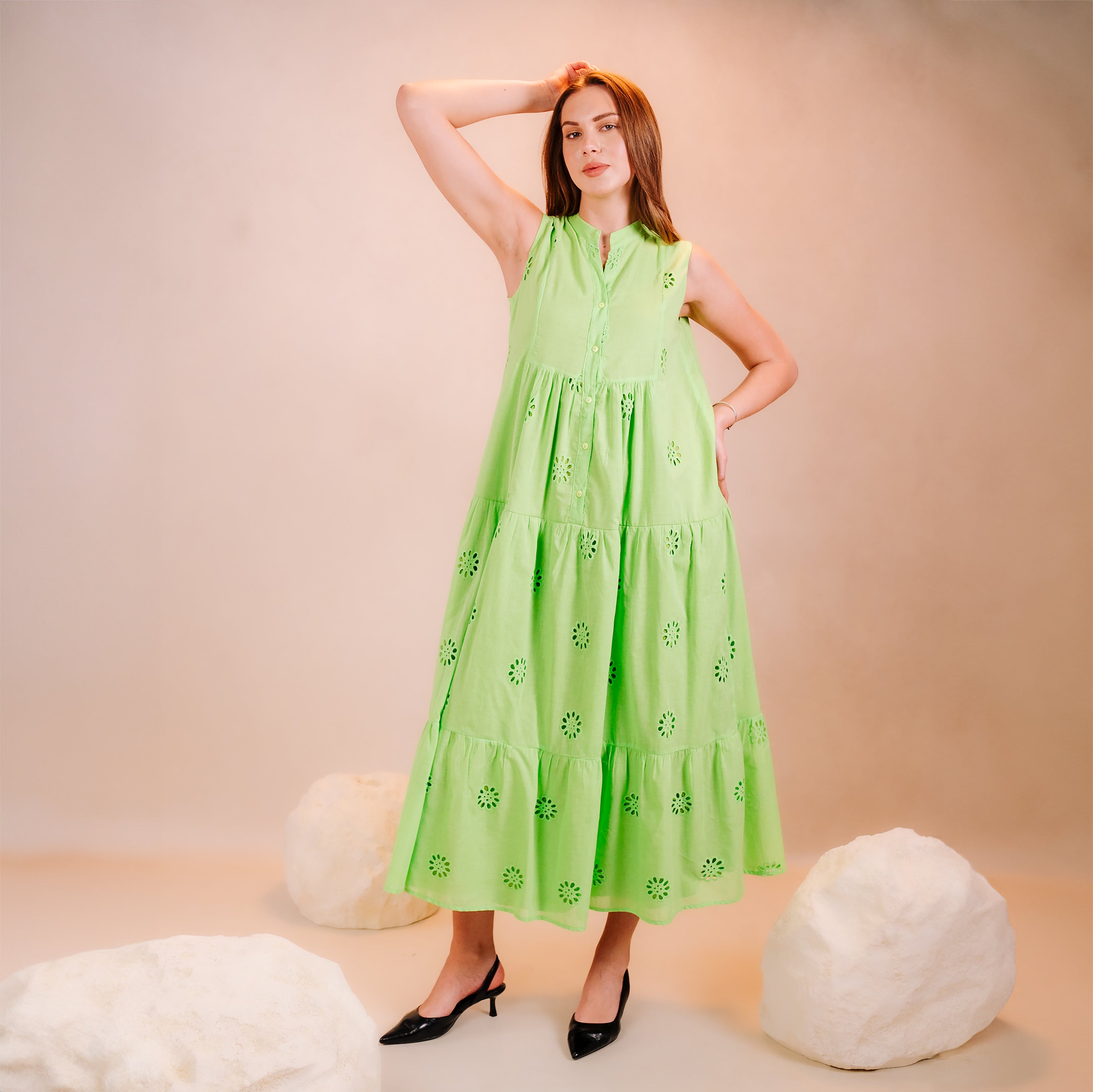 Graceful Tiered Dress