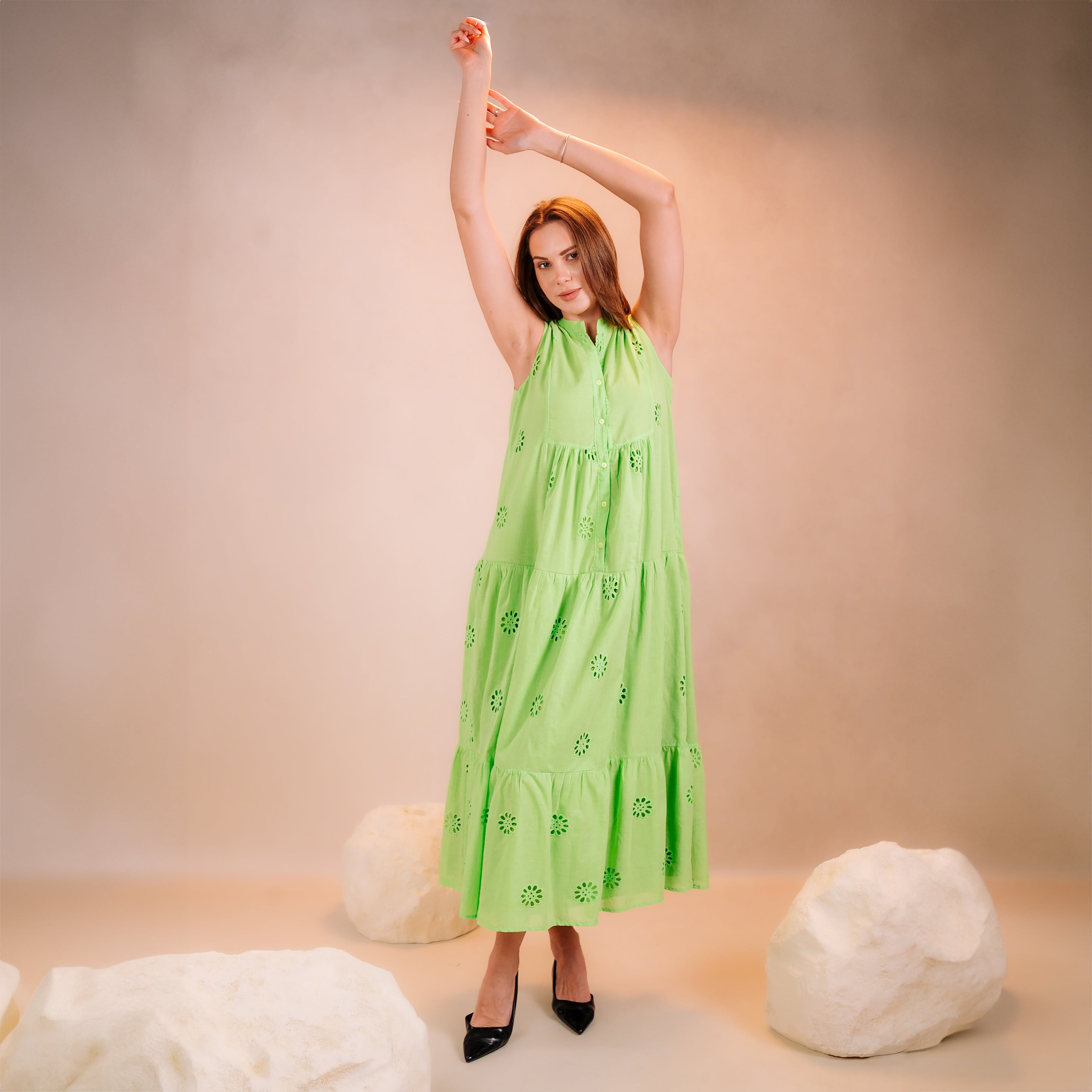 Graceful Tiered Dress