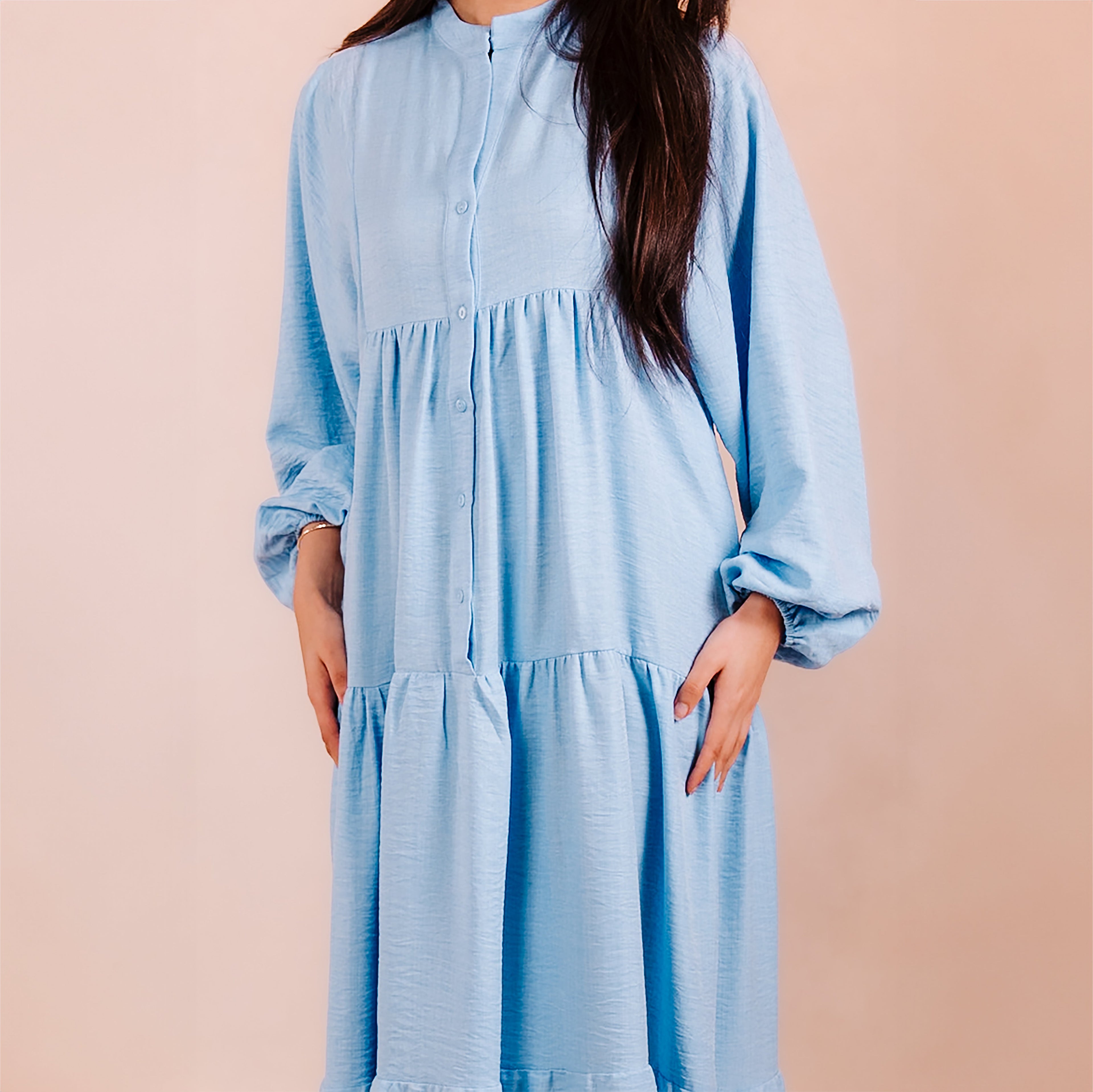 Crepe Maxi Dress