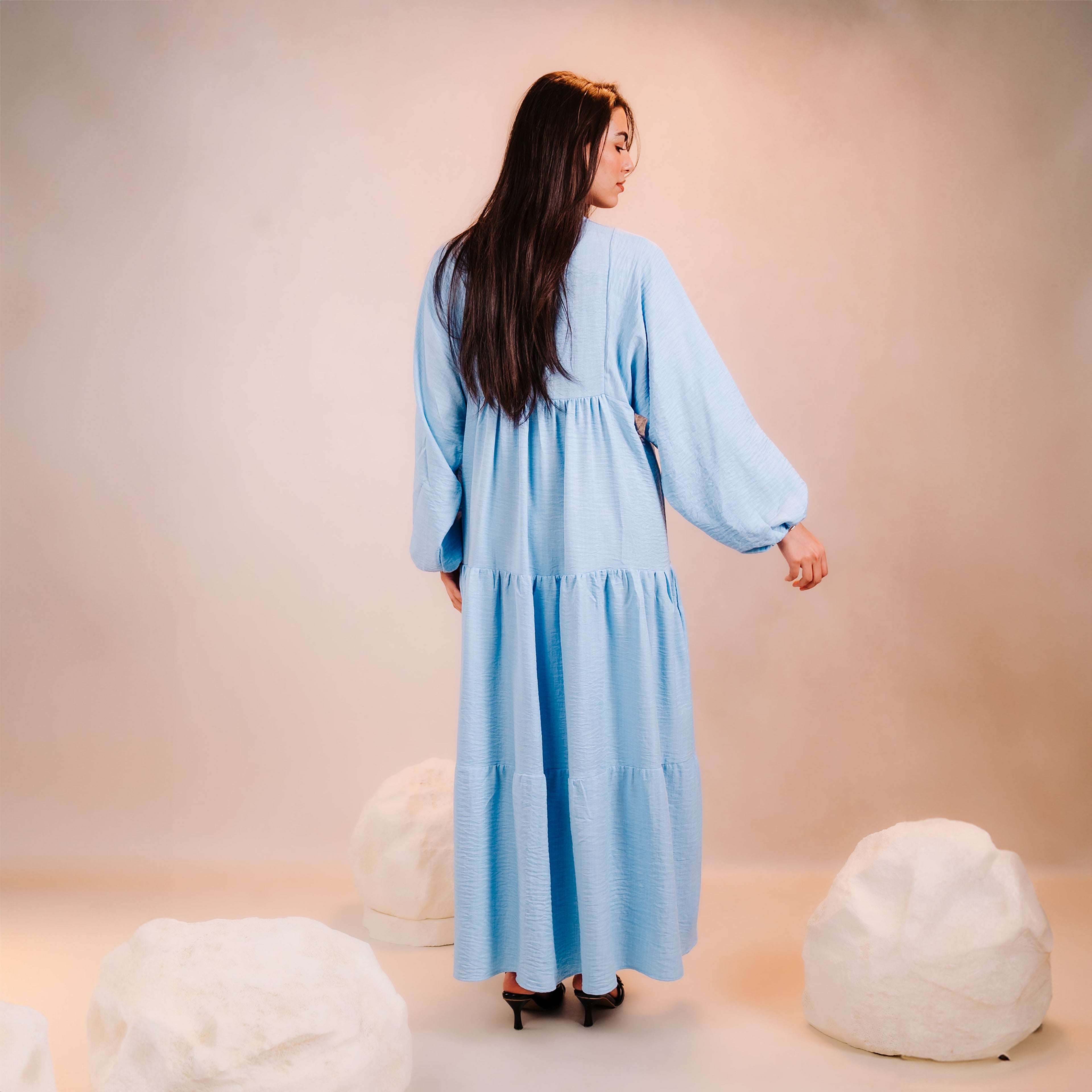 Crepe Maxi Dress
