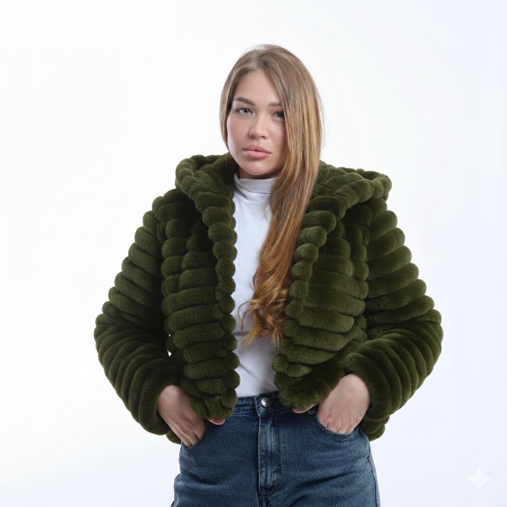 Faux-Fur Crop