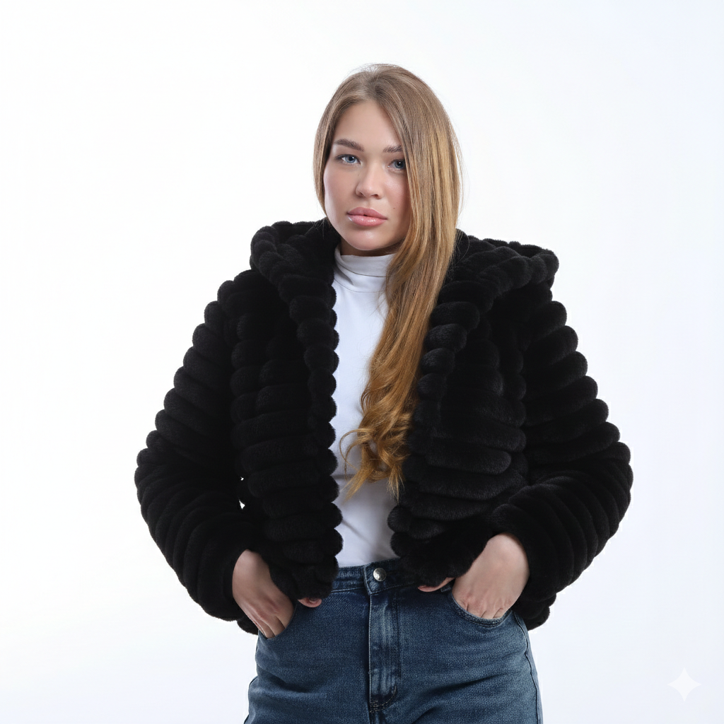 Faux-Fur Crop