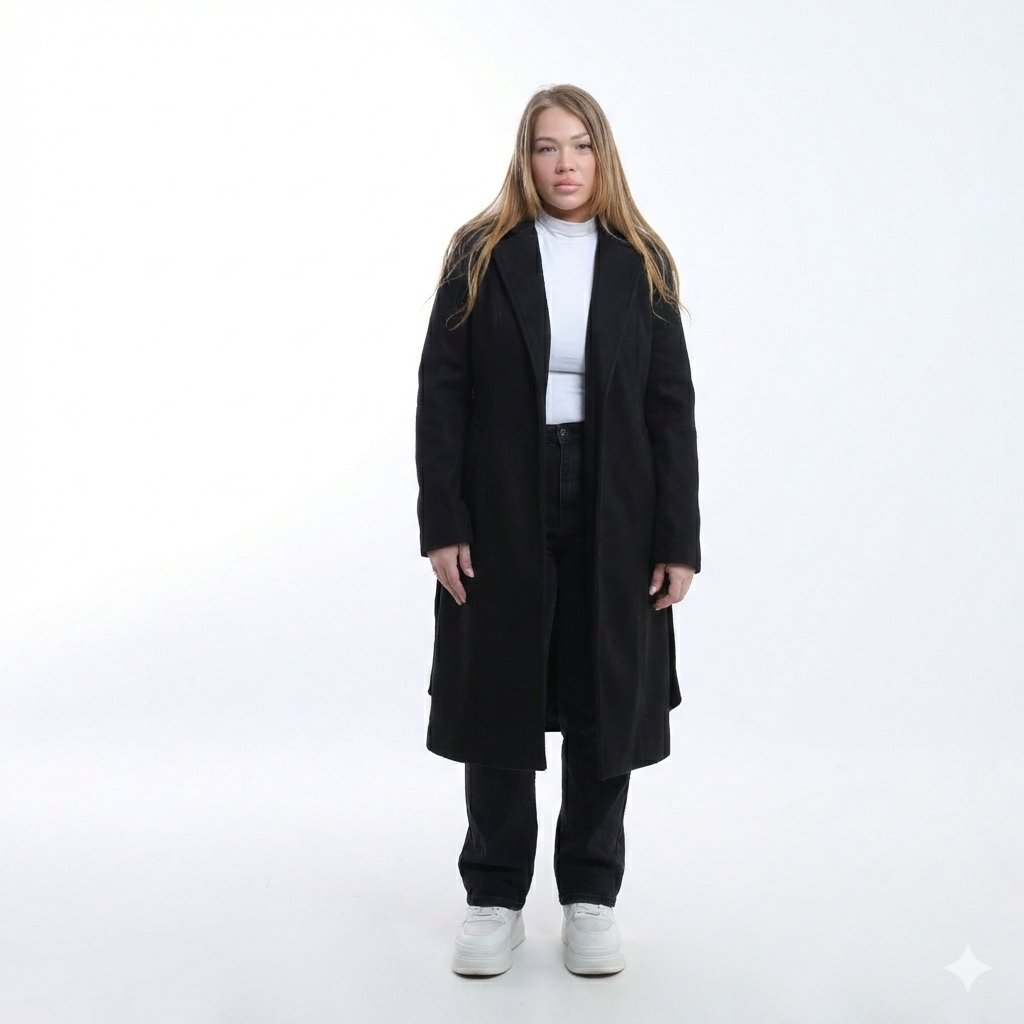 Wool Blend Coat