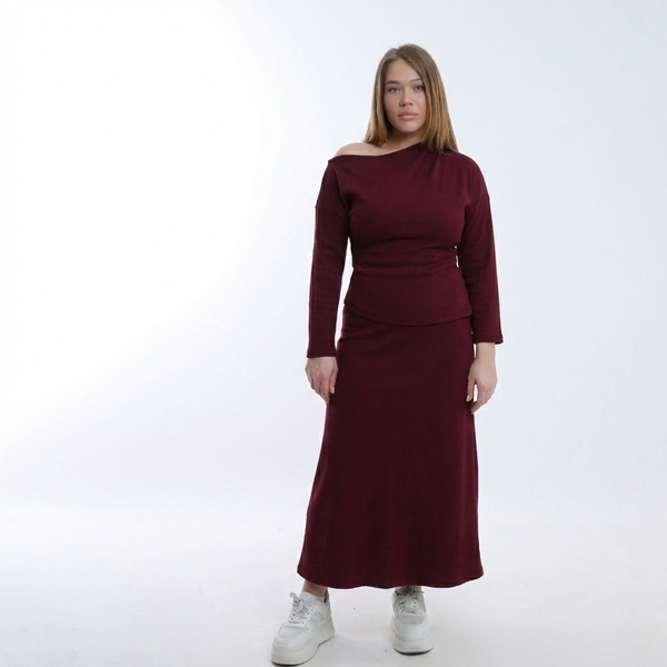 A-line Long Skirt