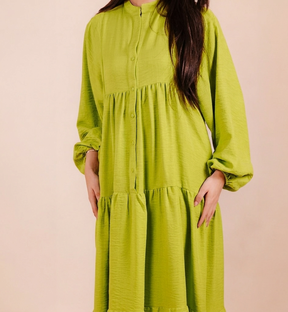 Crepe Maxi Dress