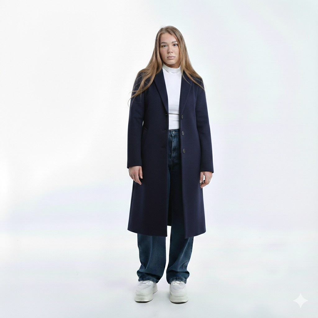 Wool Blend Coat