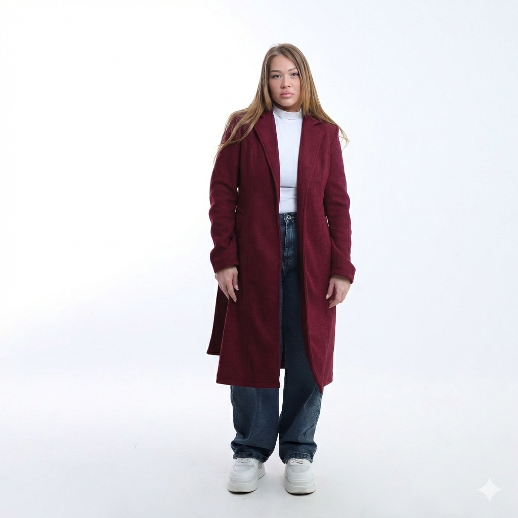 Wool Blend Coat