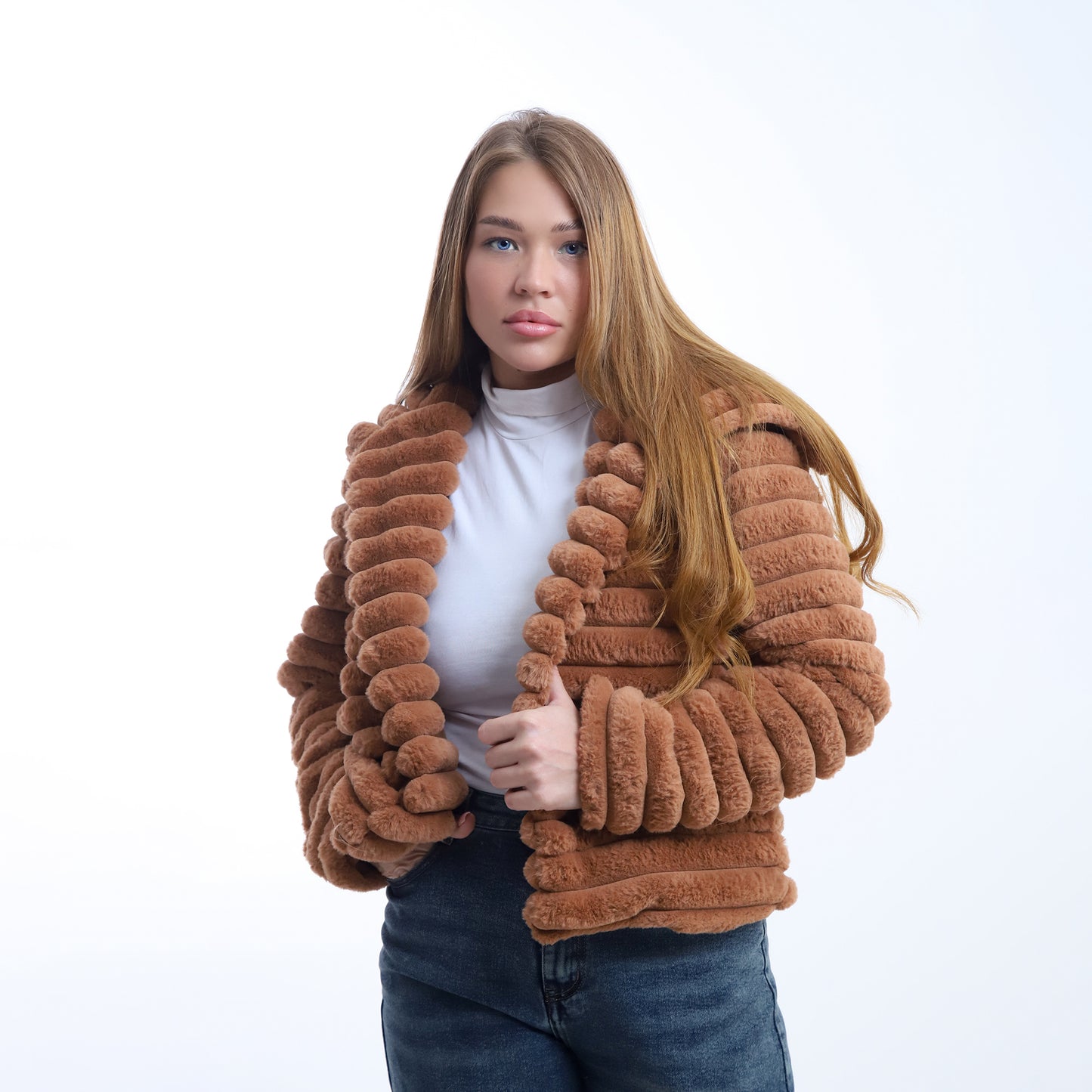 Faux-Fur Crop