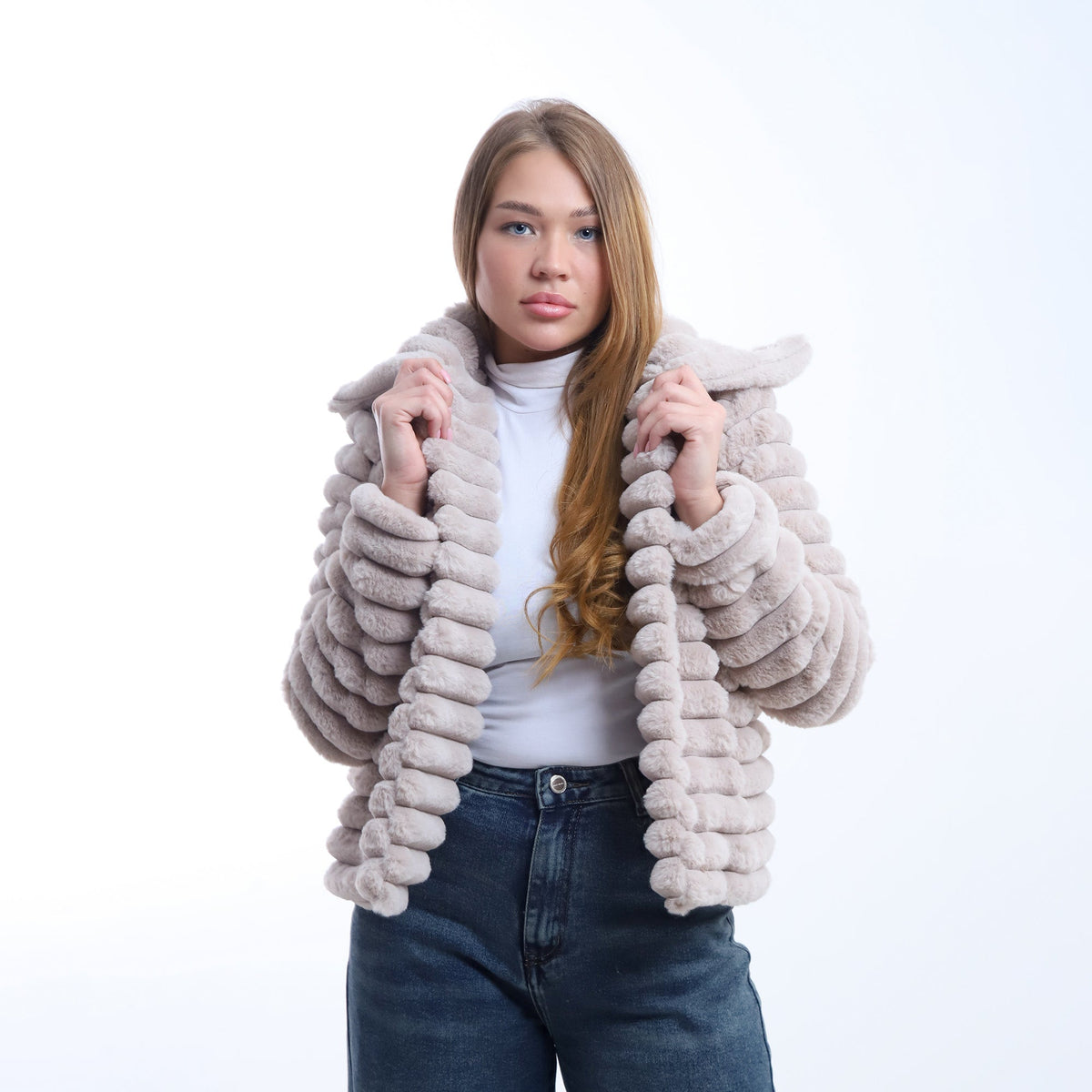 Faux-Fur Crop