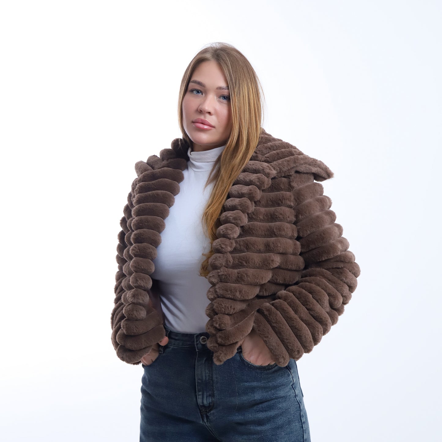 Faux-Fur Crop