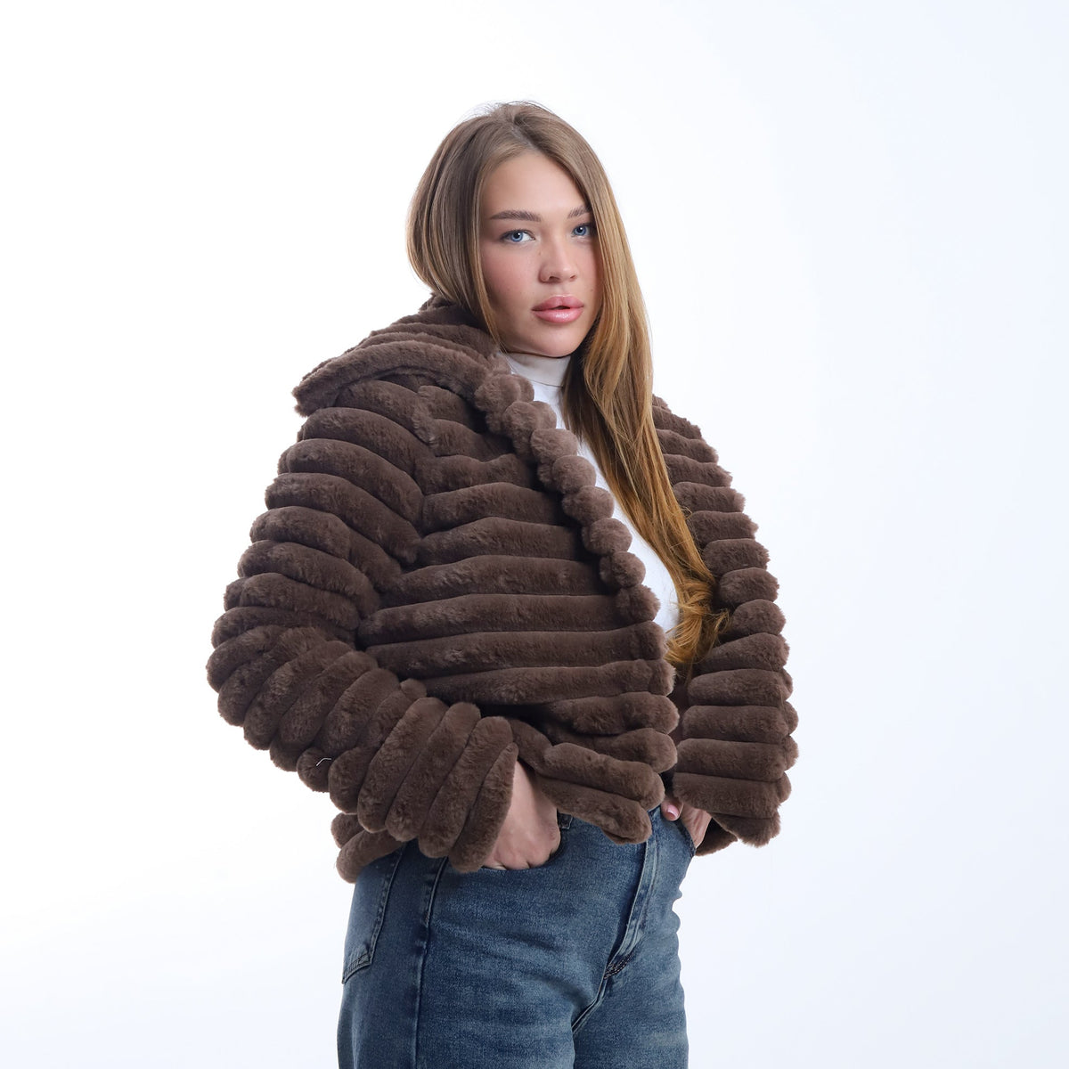 Faux-Fur Crop