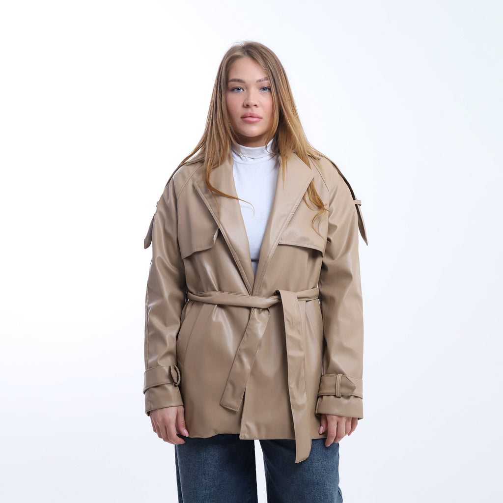 Leather Trench