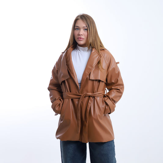Leather Trench