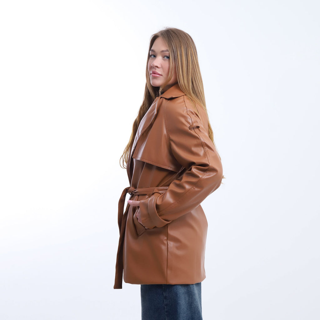 Leather Trench