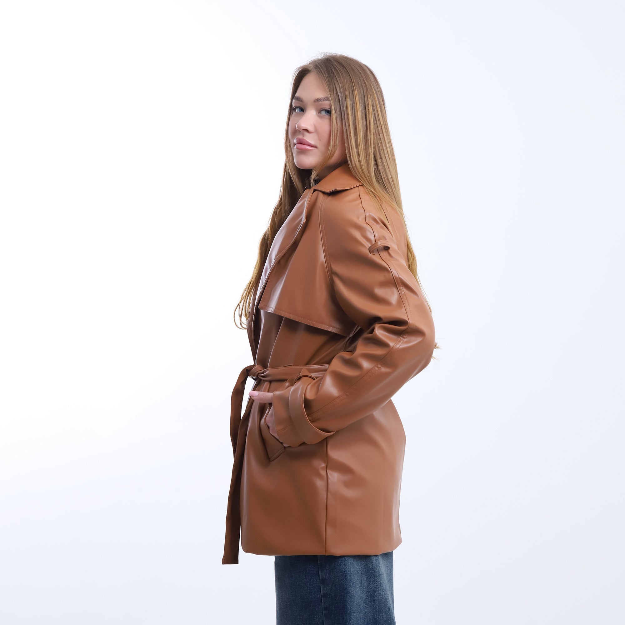 Leather Trench