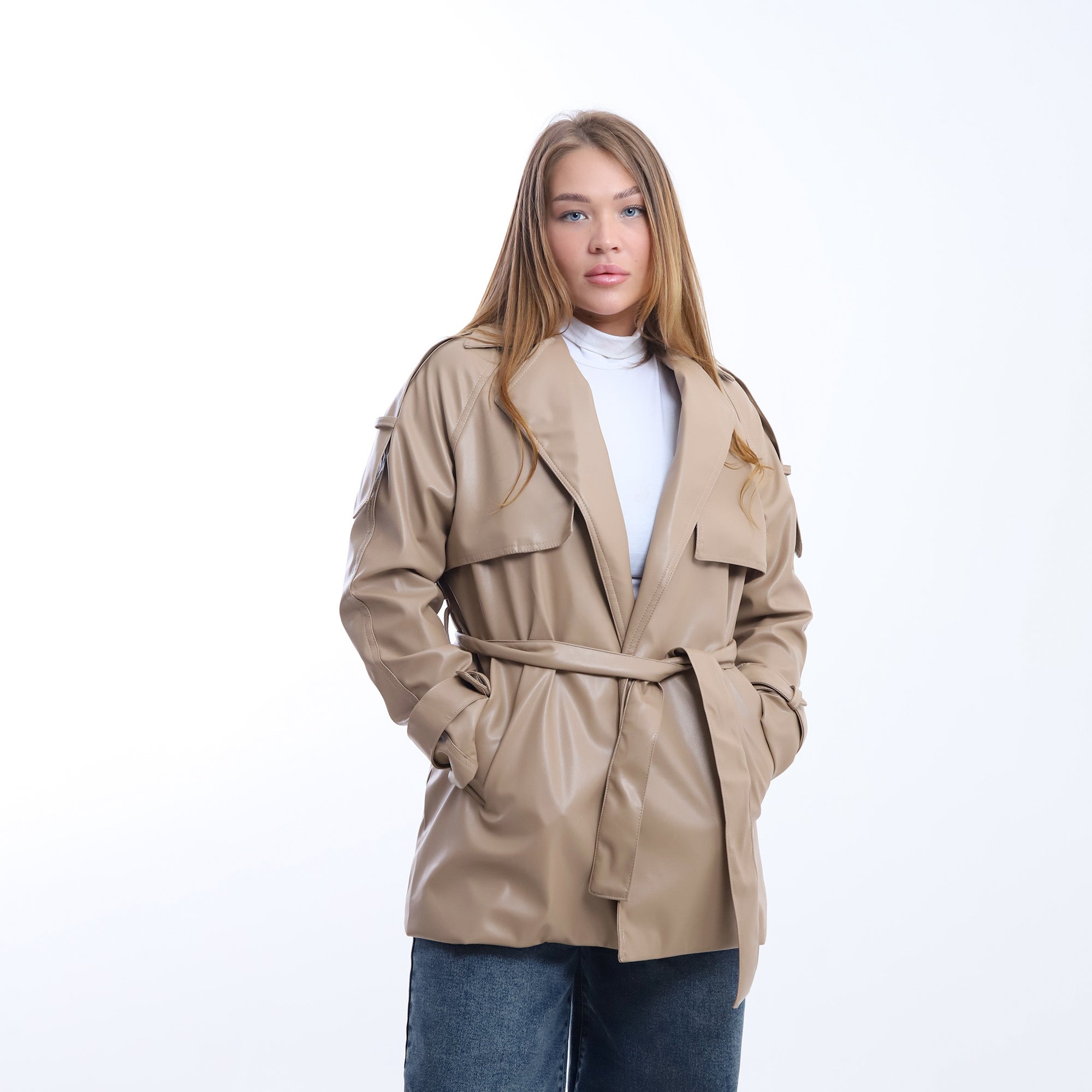Leather Trench