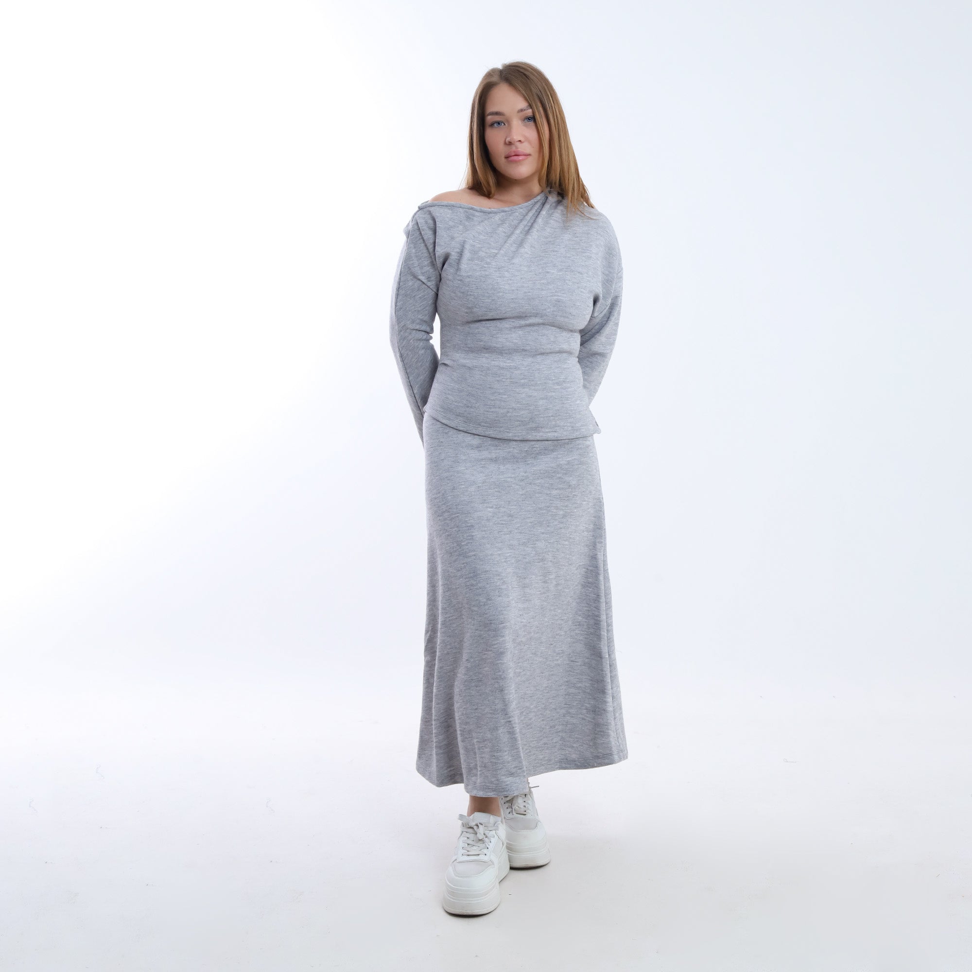 Asymmetric Neck Top