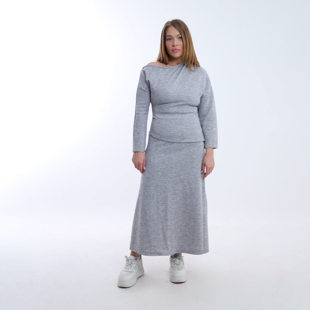 A-line Long Skirt