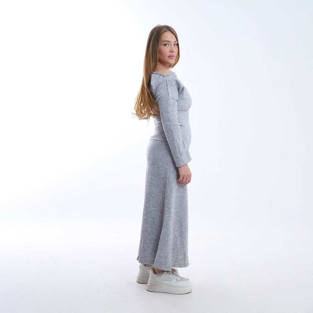 A-line Long Skirt