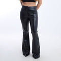 Leather Flared Pants